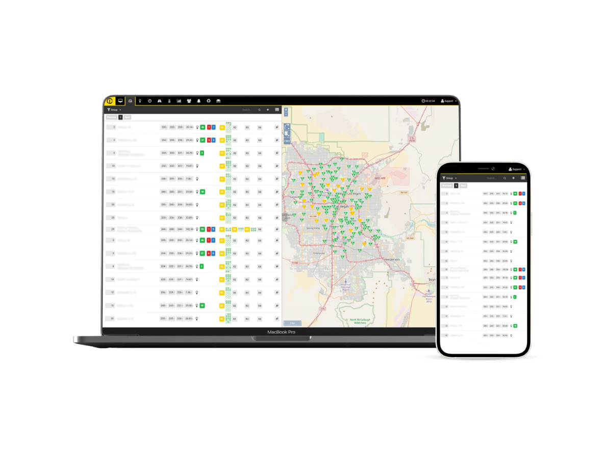 Smart Street Lighting Management Software